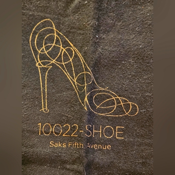 Saks 5th Fifth Avenue XL Drawstring Dust Bag Travel Storage Tote Handbag Garment - Picture 2 of 6